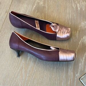 Vintage purple heels, size 9.5